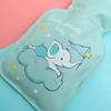 Cartoon Mini Hot Water Bottle Portable Winter Hand Warmer for Girls Pocket Hand Feet Warm Water Filling Hot Water Bag