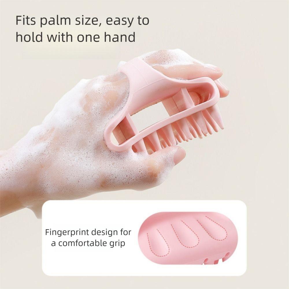 Portable Scalp Cleaning Scrubber Handheld Exfoliating Hair Brush  All Hair Types
