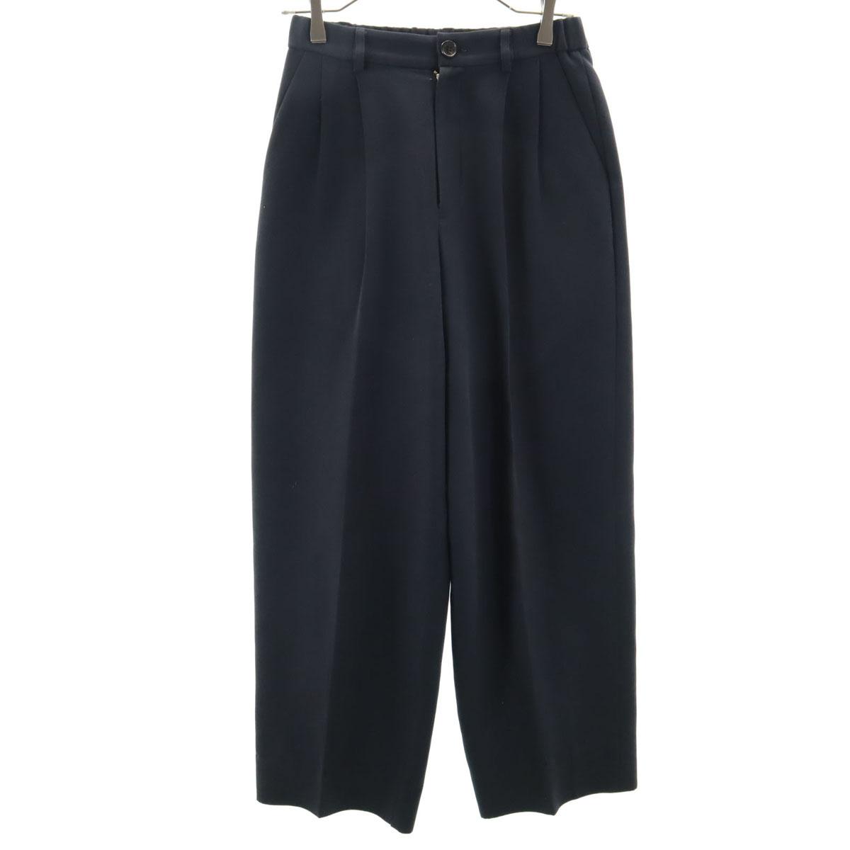 

J&M Davidson сделано в Японии тактовые широкие брюки 6 Угольный Темно-синий Женские Б/У