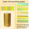 Glossy Thermal Printer Papers Vibrant Colors Self-adhesive Labels  Journal Photo