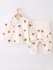 Children's Spring & Autumn High-Waist Belly Protection Underwear Set - Boneless Split Top & Trousers