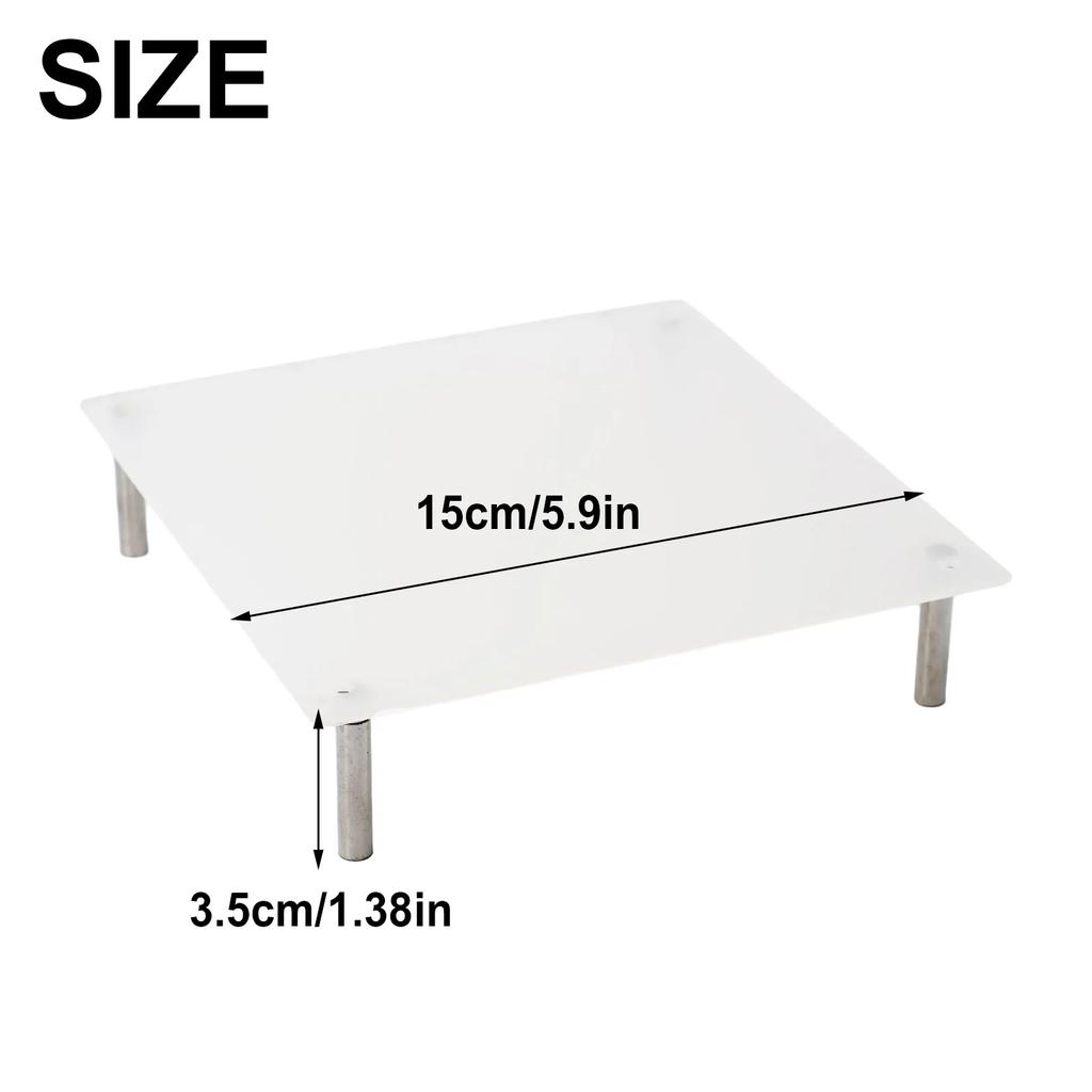 15/20/25/30cm Acrylic Cake Stand Cupcake Stand Dessert Table Display Set For Birthday Wedding Party Household Stand