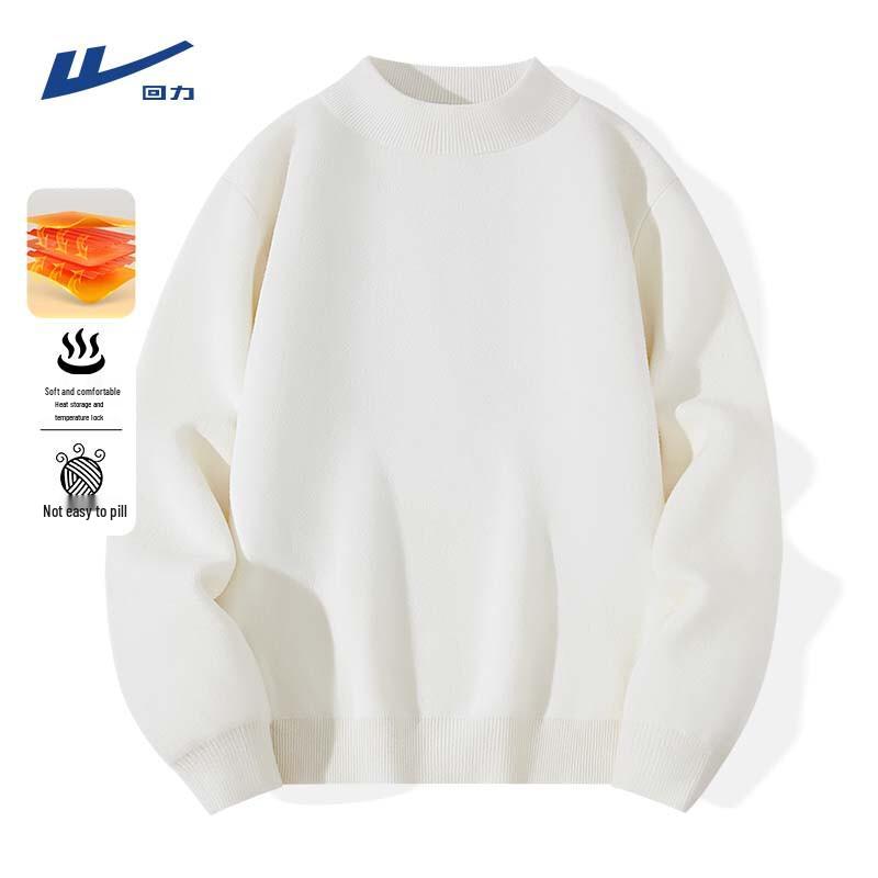 Warrior Men s Half-High Collar Knitted Sweater M