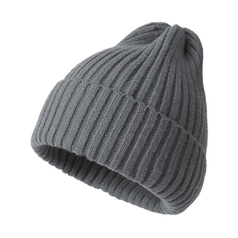 Damen Alltags-Beanie Winter Weich Warm Wintermütze Häkeln Skimütze Schlafmützen Skull Cap Zopfmuster Beanie Mütze
