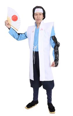 Clearstone Kostým Cosplay Halloween Modrý Japonský styl Momotaro-kun Pánský