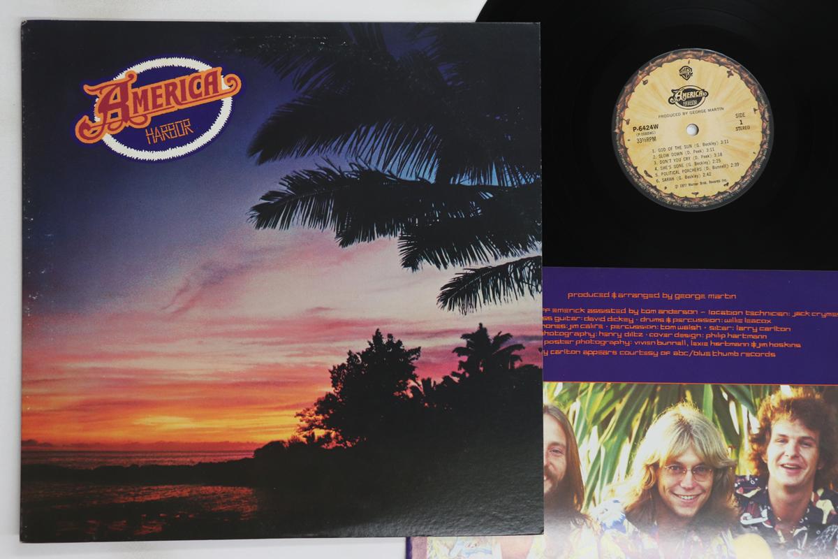 

LP Record AMERICA - Harbor P6424W WARNER BROS 1980 Japan Rock Used