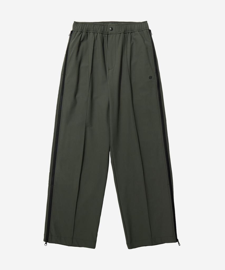 Kallapataleu Nylon Span 4 Way Zip Pants - Khaki