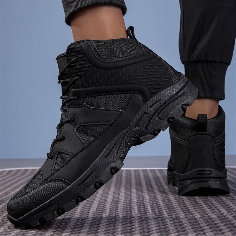 Winter Hot Selling Men's Hiking Shoes Thick Soled Wear-resistant High-quality Brand Men's Leather Casual Shoes Sports Shoes