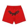 Mens Cotton Short Pants With Embroidered Loose Fit Casual Shorts Outdoor Wear