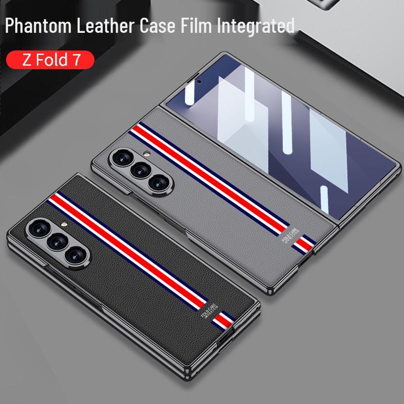 Luksusowe etui ochronne ze skóry PU dla mężczyzn na Samsung Z Fold7