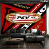 Philips Sport Vereniging Custom Name Wall Tapestry Aesthetic Wall Hanging Printed Fabric Blanket Decorative Tapestries for Bedroom Living Room Home De