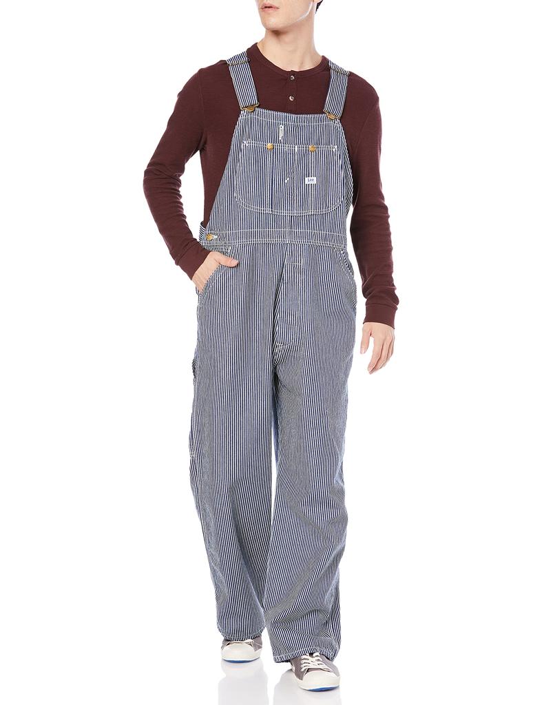 Lee Overalls Denim Overalls LM7264 Unisex Hickory XS [Official]