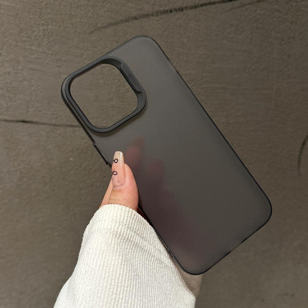 Luxury Frosted Translucent Soft Phone Case for iPhone 17 Air 16 15 14 Plus 13 12 11 Pro X Xs Max Shockproof Matte Phone Cover