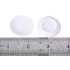 5pcs Dollhouse Miniature White Ceramic Food Plates Kitchen