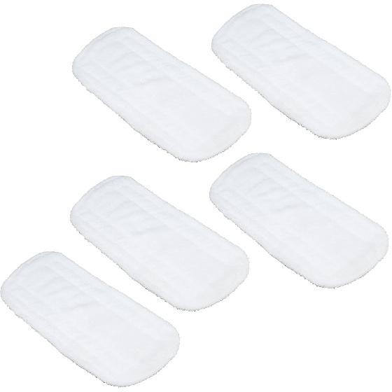 Pssopp 5PCS Floor Mop Refill Steam Mop Replacement Pads Professional Cloth Replacement Microfiber Mop Refill for EM 516