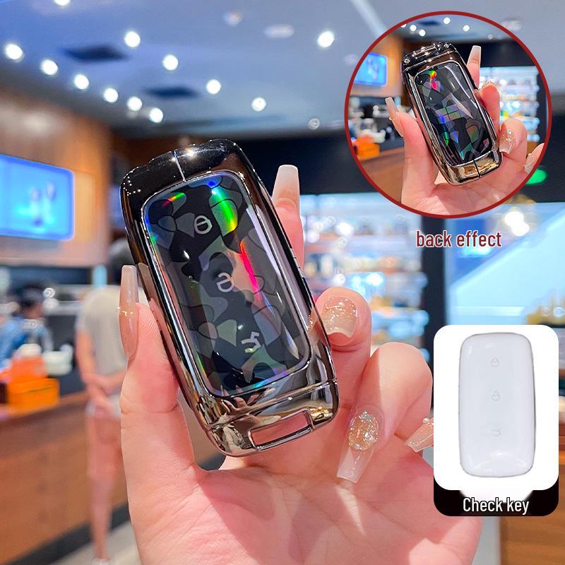Galaxy Starry 8emp Key Case: 2025 Geely Explorer Starship Edition All-Inclusive Metal Buckle Shell Standard