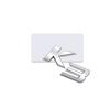 3D Black Chrome Silver Metal Logo Emblem Badge Decal Car Sticker for Kia K3 Car Accessories WR8