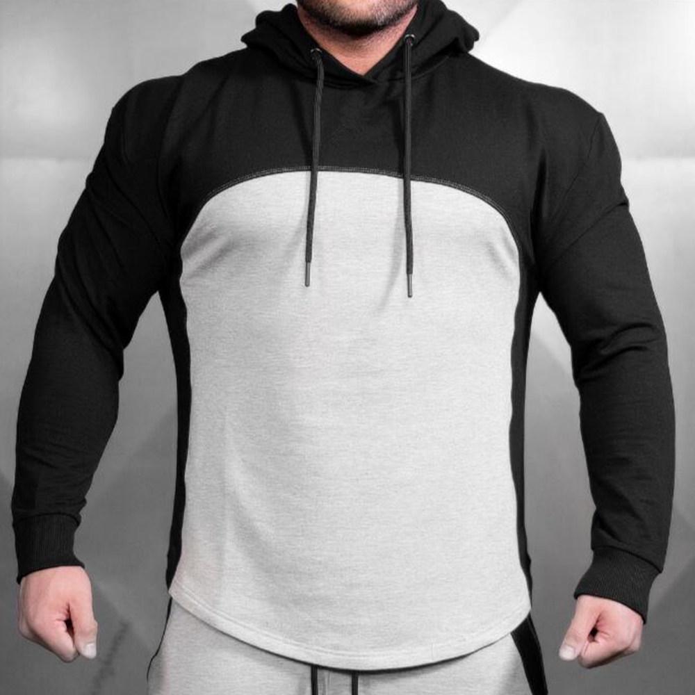 retro mens outdoor sports fitness hooded sweater