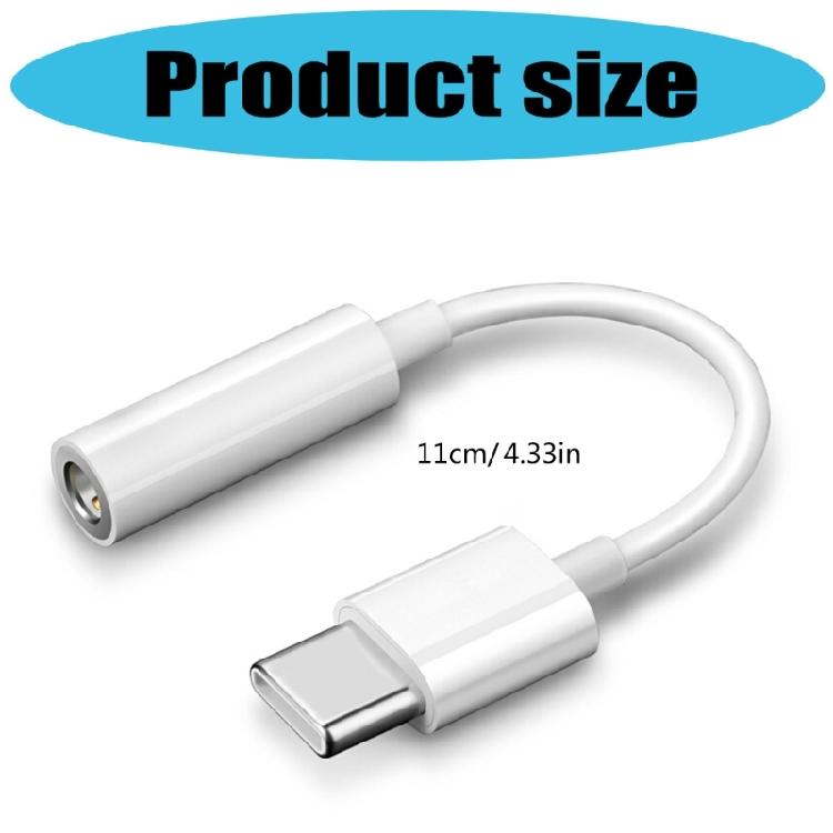 Type C To 3.5mm Adapter No Driver Required Instantly Connection For Modern Digital Devices Fast Transfer