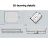 1 Set 3.7V 1200Mah Led Light String Control Box With Remote Control Solar Panel Controller For Led String Strip Lamp Charging