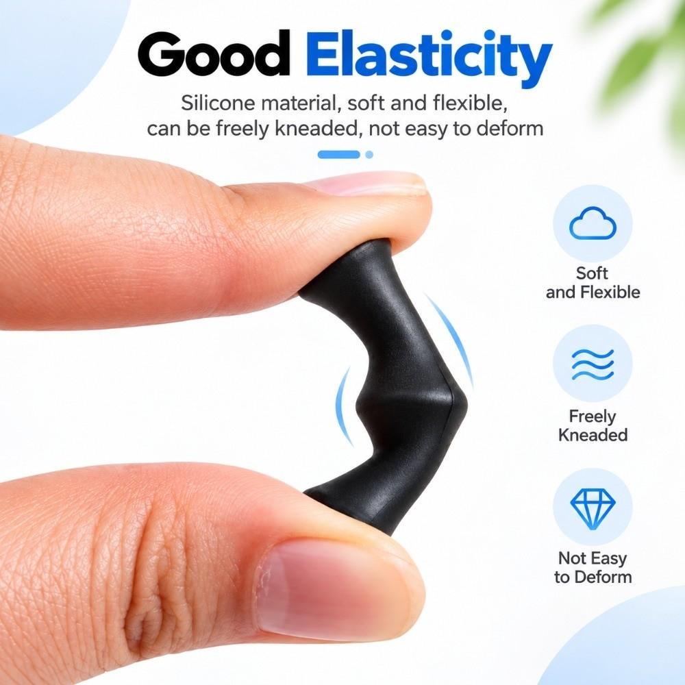 Silicone Finger Protector Tabs Non-Slip Finger Savers Bowstring Finger Guard Archery Practice