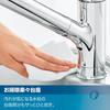 LIXIL INAX Single Lever Mixing Faucet with Hand Shower General Faucet Kitchen Faucet Water Faucet RSF-832Y-AMZ