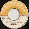 7inch Record ERIC BUBBLES GEORGE  Lets Put It All Together NONE Progressive Int Jamaica Reggae Ska  Dub Used