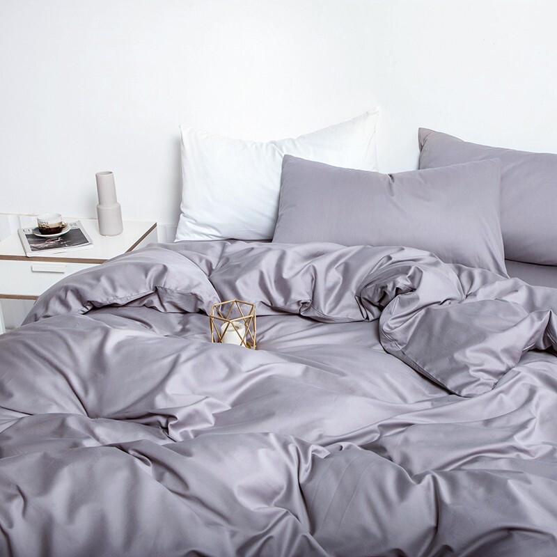 Jumeng 60s Long-Staple Cotton 4-Piece Bedding Set