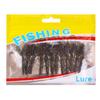 Crystal Silicone Soft Shrimp Lure, 5.5cm, 1.4g, 12pcs Fishing Bait Set