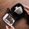 Dehua Mutton-Fat Jade Porcelain Portable Travel Tea Set