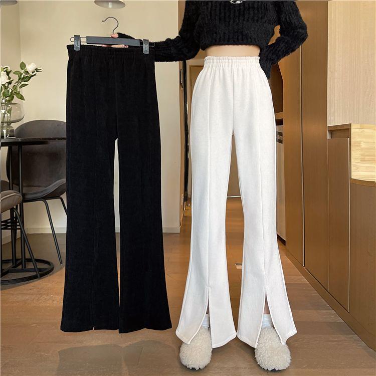 

Plus Size Autumn High Waist Wide Leg Flare Pants for Women 2XL 140-160 jin