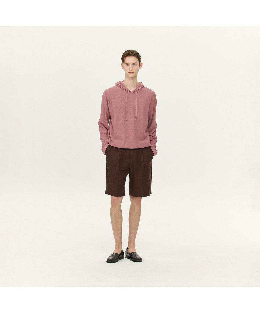 Kaembeulijimembeoseu Movere Hooded Long Sleeve Sweater - Pink Mcwas26701Pix