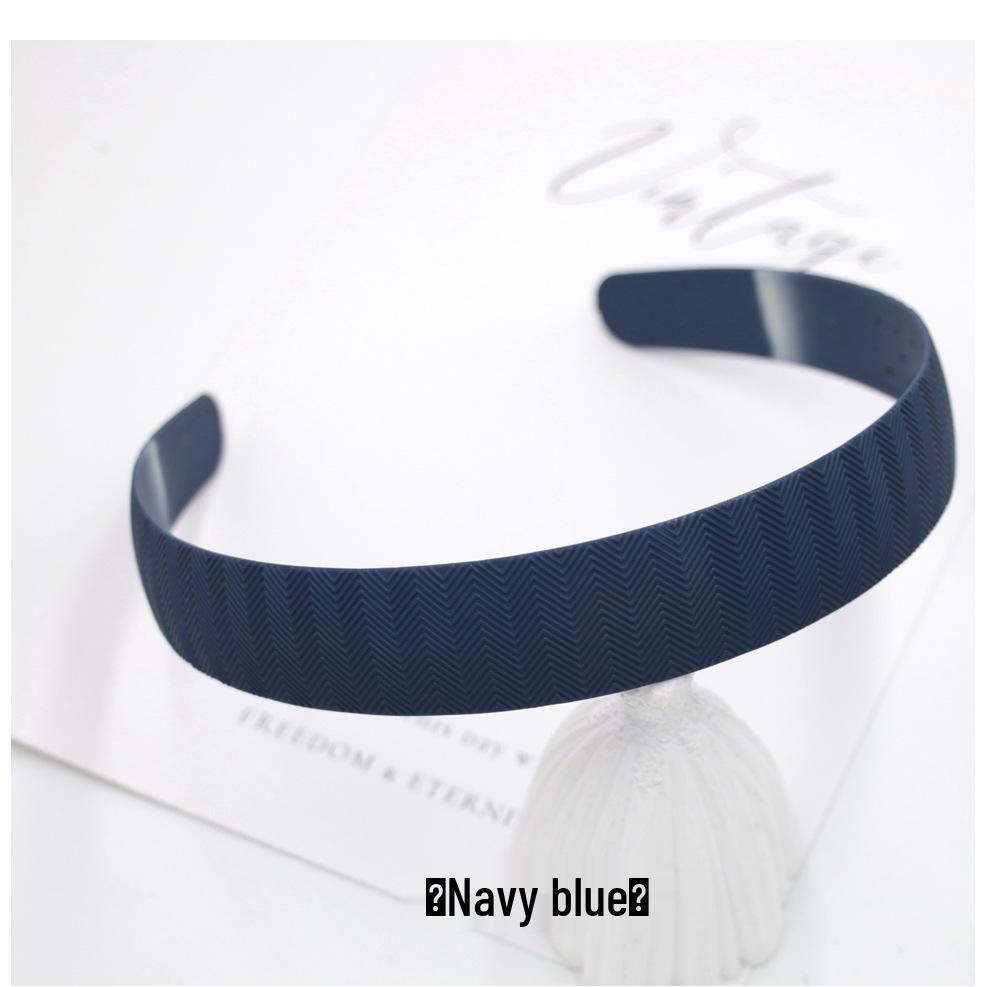 Non-Slip Black Headband with Teeth for Women: Ideal for Face Washing and Outings