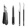 Xiaomi 1/4pcs Heavy-Duty Pedicure Kit Forged from Stainless Steel with Finely Sharpened Blades Shock-Absorb Non-Slip Handle