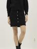 HYFVE Front Button Short Skirt