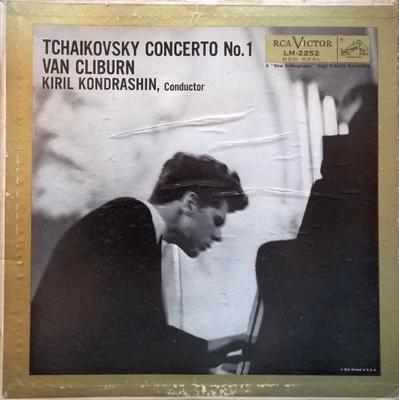 LP Record PYOTR ILYICH TCHAIKOVSKY - VAN CLIB - Concerto No. 1 LM2252 RCA Victor Red  1959 US Classical Used