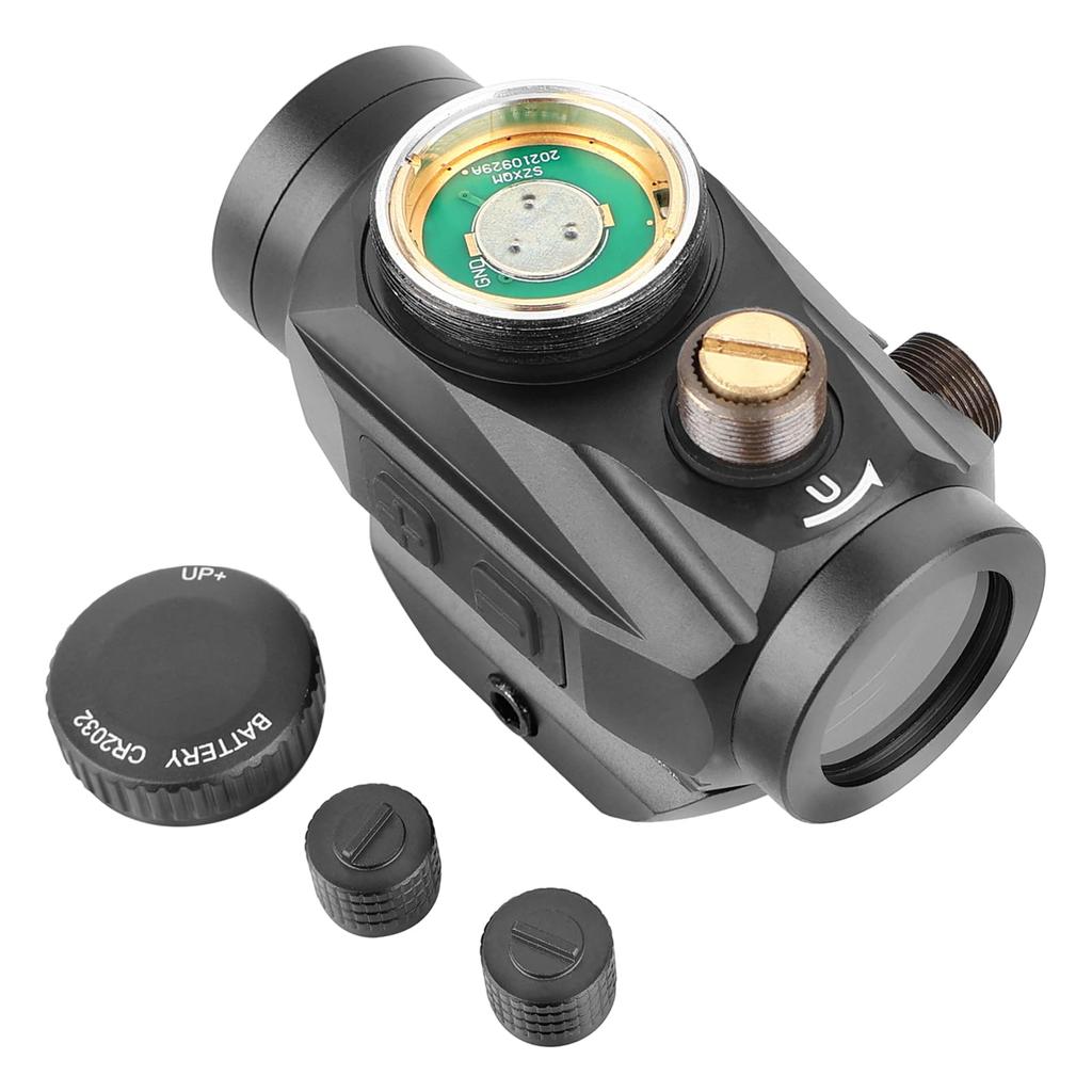 SKEERY T2 Type Red Dot Sight with Motion Activation, 11-Level Red Dimming, and High Mount (03n)