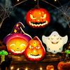 Portable Paper Lanterns for Kids Halloween Lantern Craft Set Kids, DIY Handheld Pumpkin Ghost Art Kits Home Gardening with LED Light Trick or
