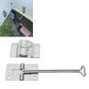 RV Door Holder Stainless Steel T   Trailer Door Holder Catch for   Trailers Camping Vehicle Trucks