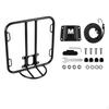 Front Bike Cargo Rack tube with Elastic Cord Rectangular for Commuters, Cyclists,
