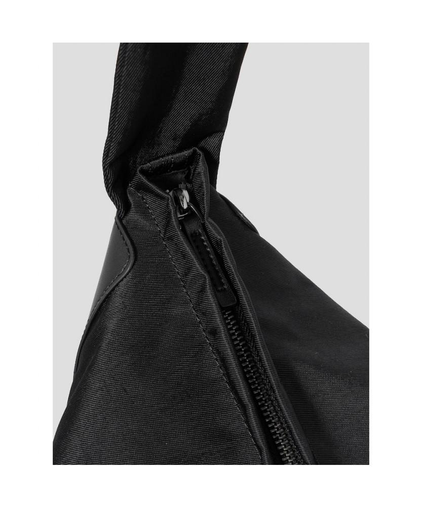 Beanpole Accessory Less Bag_2 Large Nylon Crossbody Bag Black