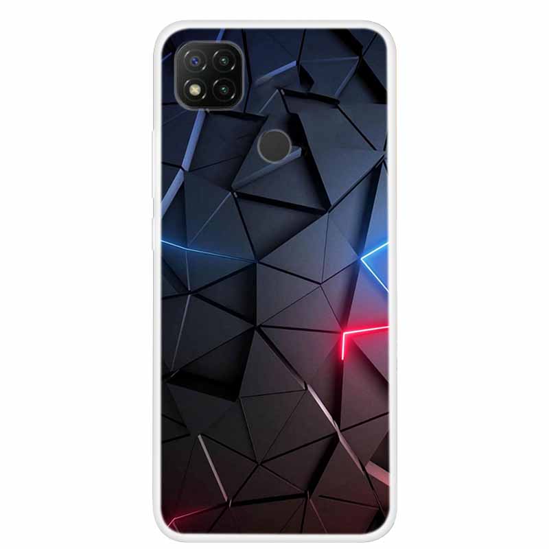 Case For Redmi 9C NFC Phone Case Soft Silicone TPU Back Cover For Fundas Xiaomi Redmi 9C 9 C Redmi9C NFC Case Protective Coque