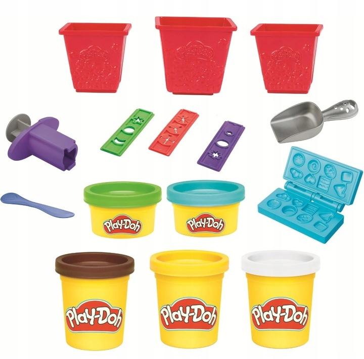 Play-Doh Zestaw Playdoh Masa Plastyczna Mini Desery Popcorn Ciastolina