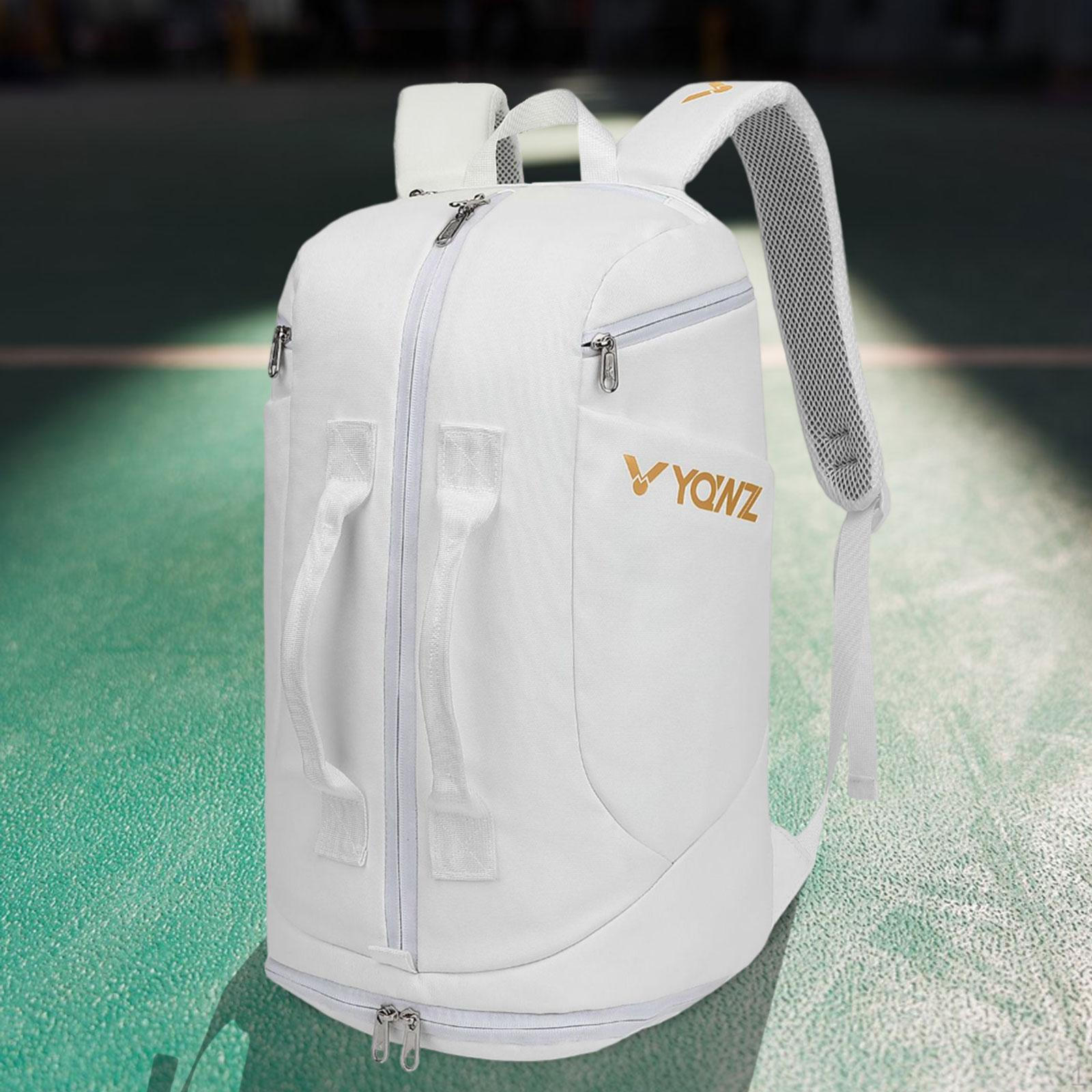 

Рюкзак для бадминтона, теннисная сумка, тренажерный зал с отделением для обуви, для спорта White Gold