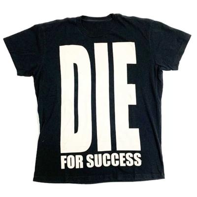 DIE Letter Pattern Printed Women's Matching Y2K Fitting Casual Shirt for Instagram T Shirt