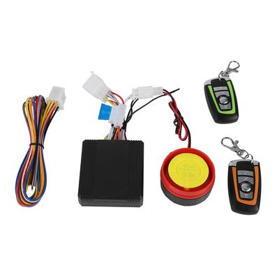 12V Motorrad Anti-Diebstahl-Sicherheitsalarmsystem Fernbedienung Motorstart Universal