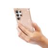 Transparent glitter for Samsung A56 Samsung S25ultra mobile phone case S23ultra double-sided film A53