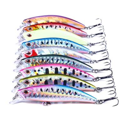 New Long Casting Sinking Minnow Lure 6.8CM 6.5G Mouth-Warping Bass Minnow Lua Bait for Fishing