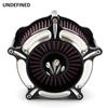 Motorcycle Air Filter Contrast Cut Turbine Air Cleaner Intake Filter For Harley Sportster XL883 1200 1991-2022 Filtre a Air Moto
