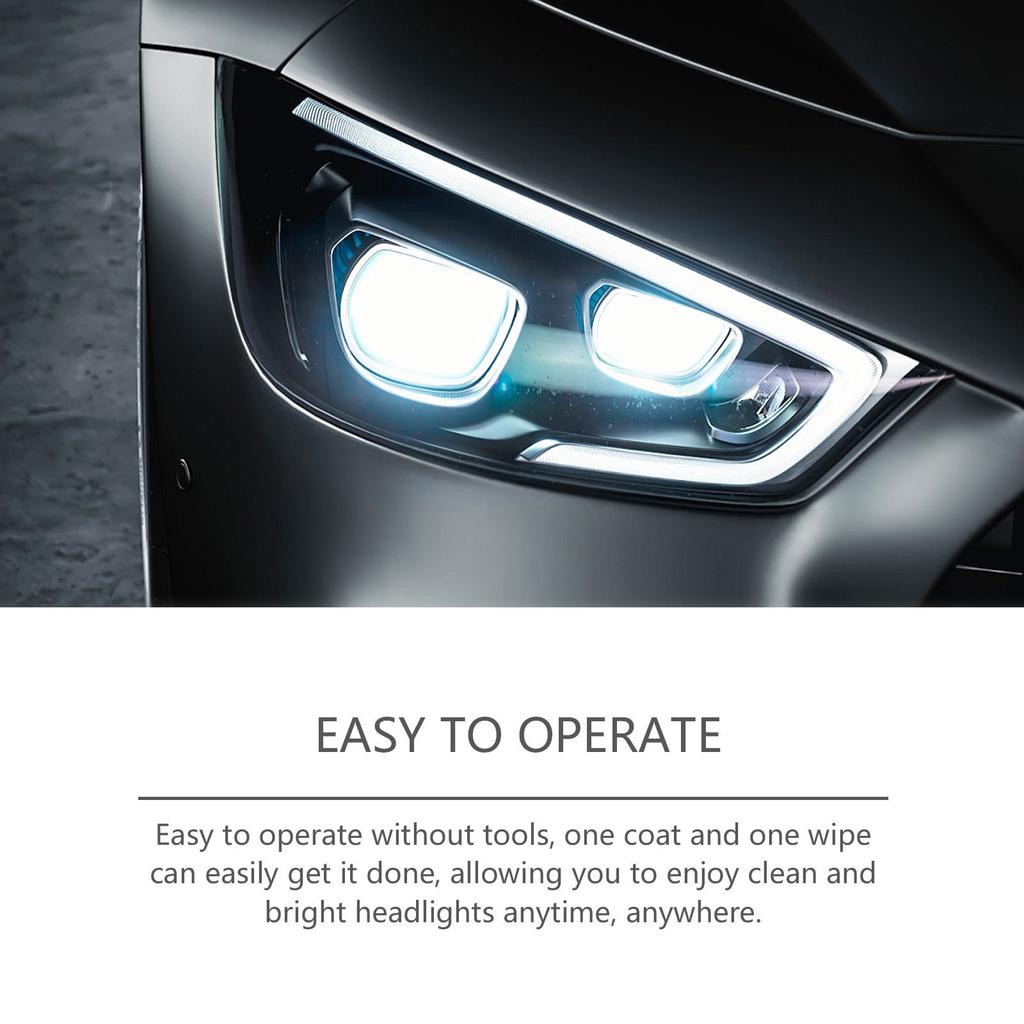 Autoscheinwerfer Aufbereitungscreme, Scheinwerfer, Polieren, Pflege, Reinigung, Entschmutzung, Vergilbung, Aufbereitungspflegemittel